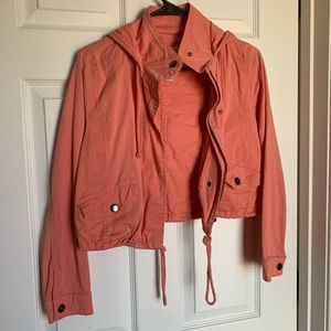 American rag zip up utility jacket